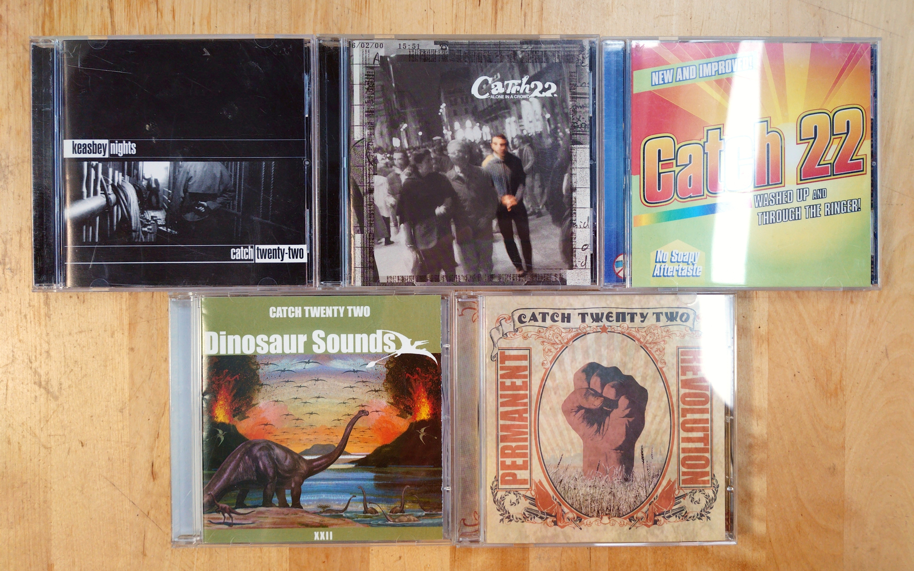 5 CDs by Catch 22